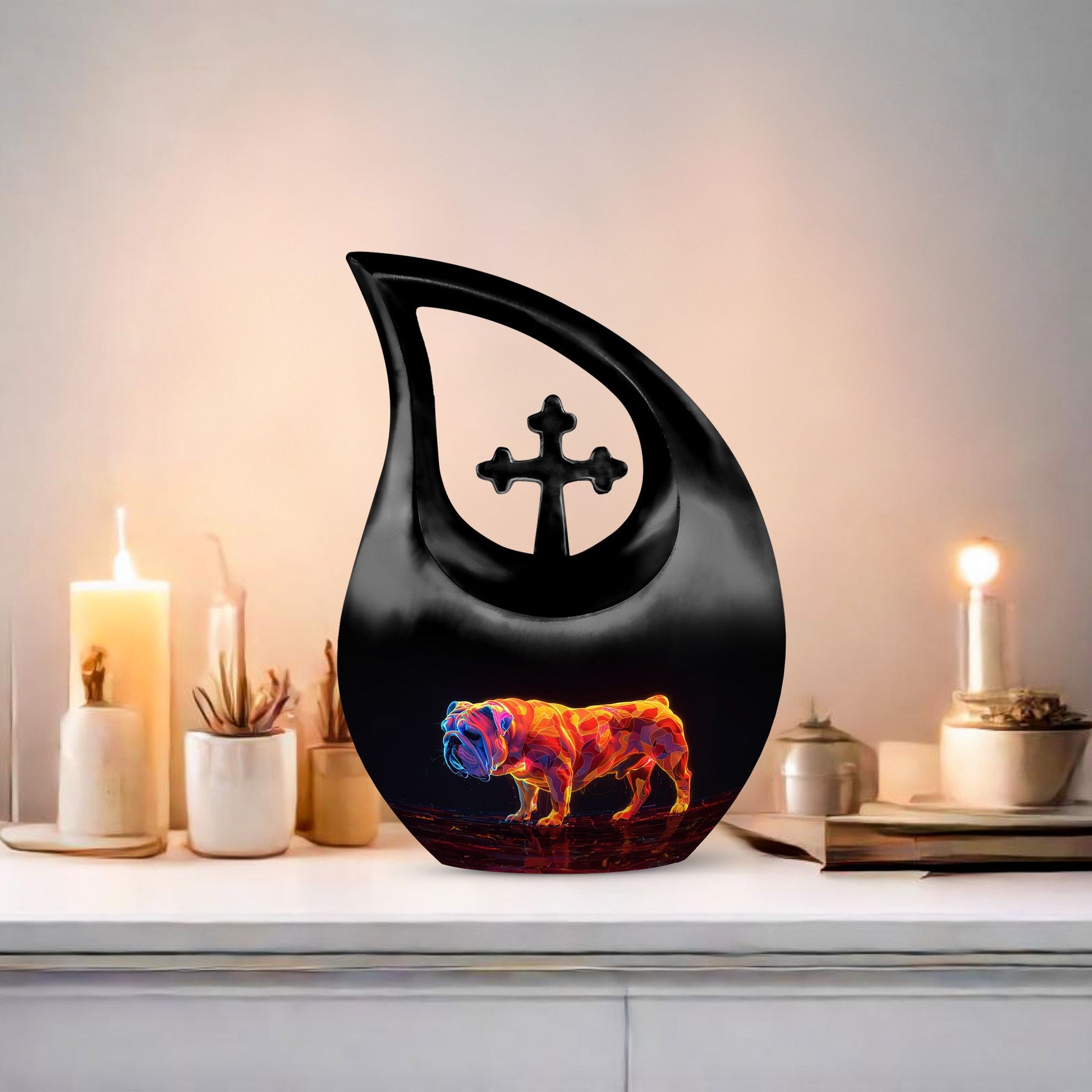 10 inch Inferno Bully Urn 