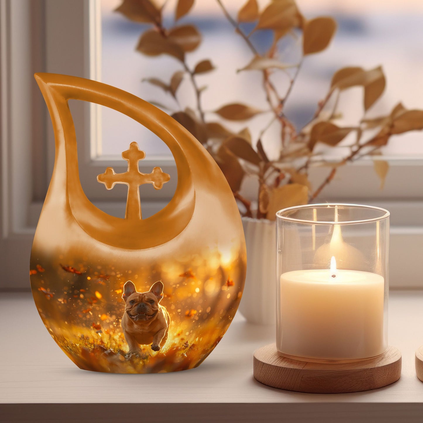 10-inch Golden Glee Urn 