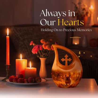 10-inch Golden Glee Urn 