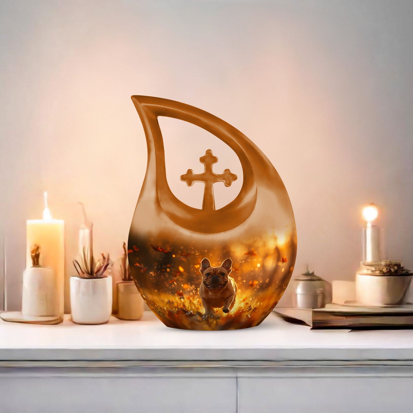 10-inch Golden Glee Urn 