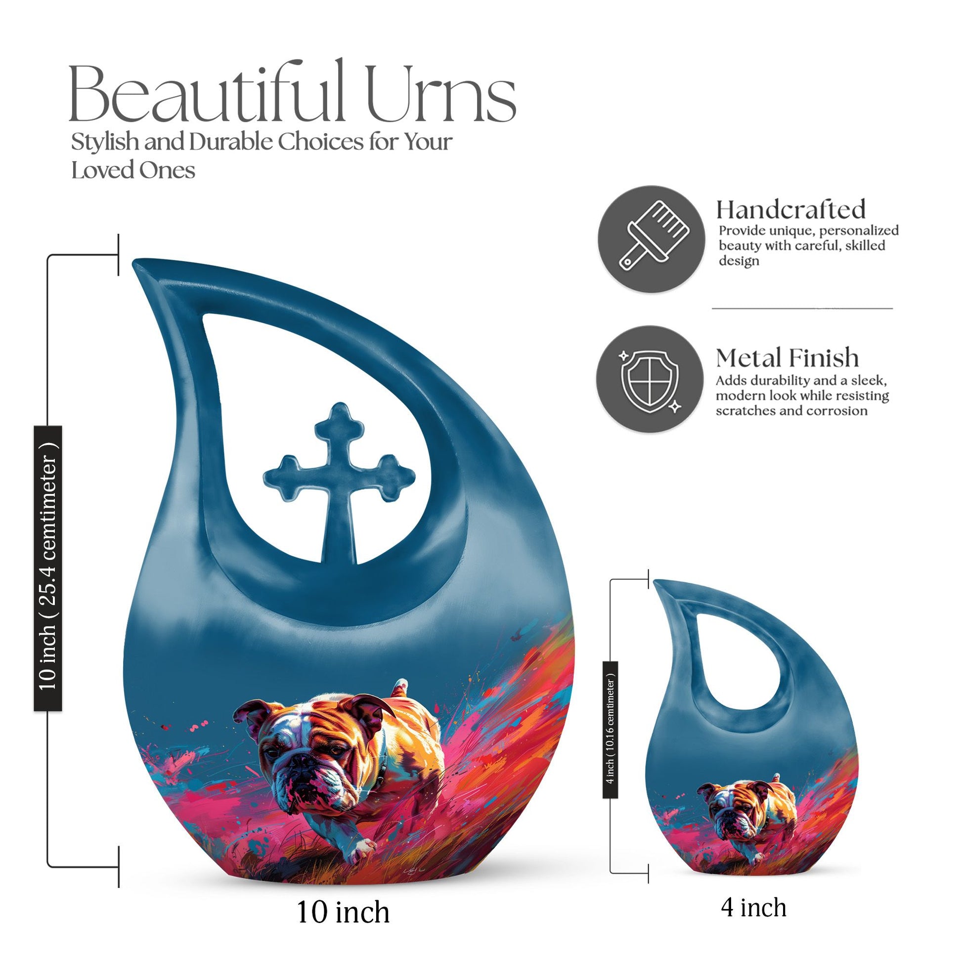 10-inch Vivid Dash Urn 