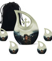 Soldier Urn Memorial For Adult Men & Women - Veteran Cremation Urn