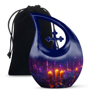 10-inch Luminescent Calm Urn,
