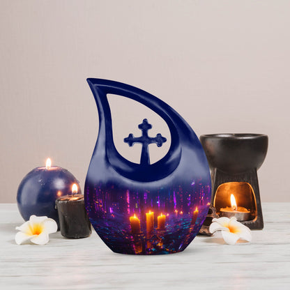 10-inch Luminescent Calm Urn,