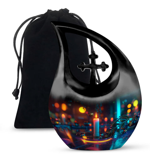 10-inch Glowing Serenity Urn, 