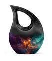 Mystic Vapor Candle Urn - Cosmic Candle Urn Large Memorial For Ashes