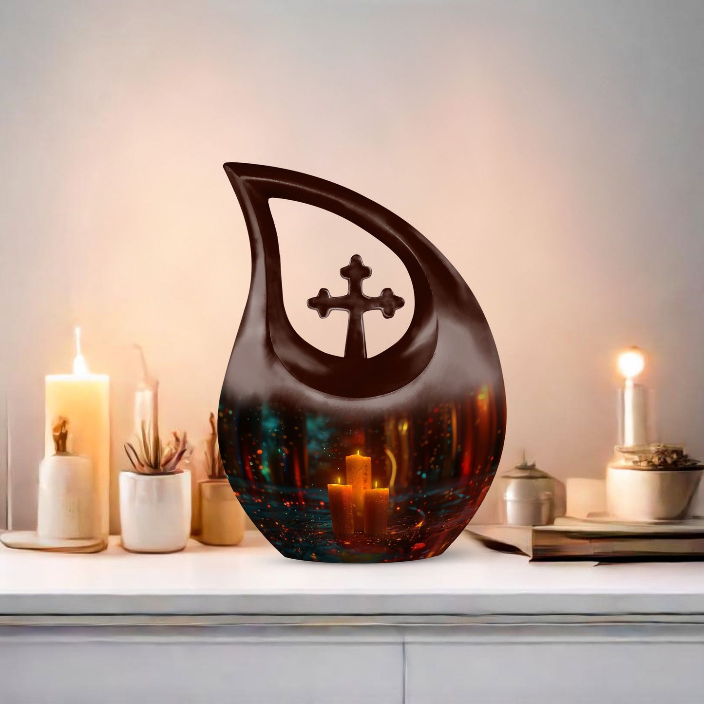 10-inch Candlelight Reflections Urn