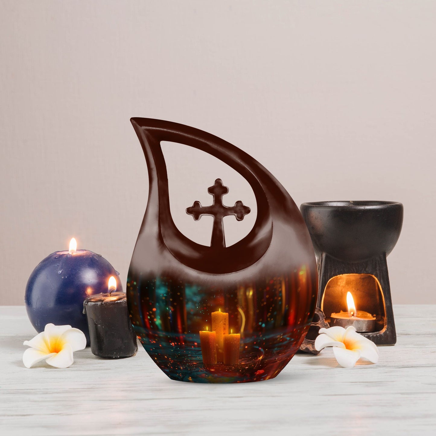 10-inch Candlelight Reflections Urn