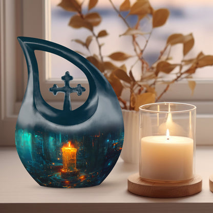 10 Inch Neon Solitude Urn 