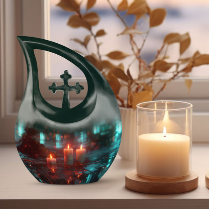 10-inch Neon Rainfall Urn 