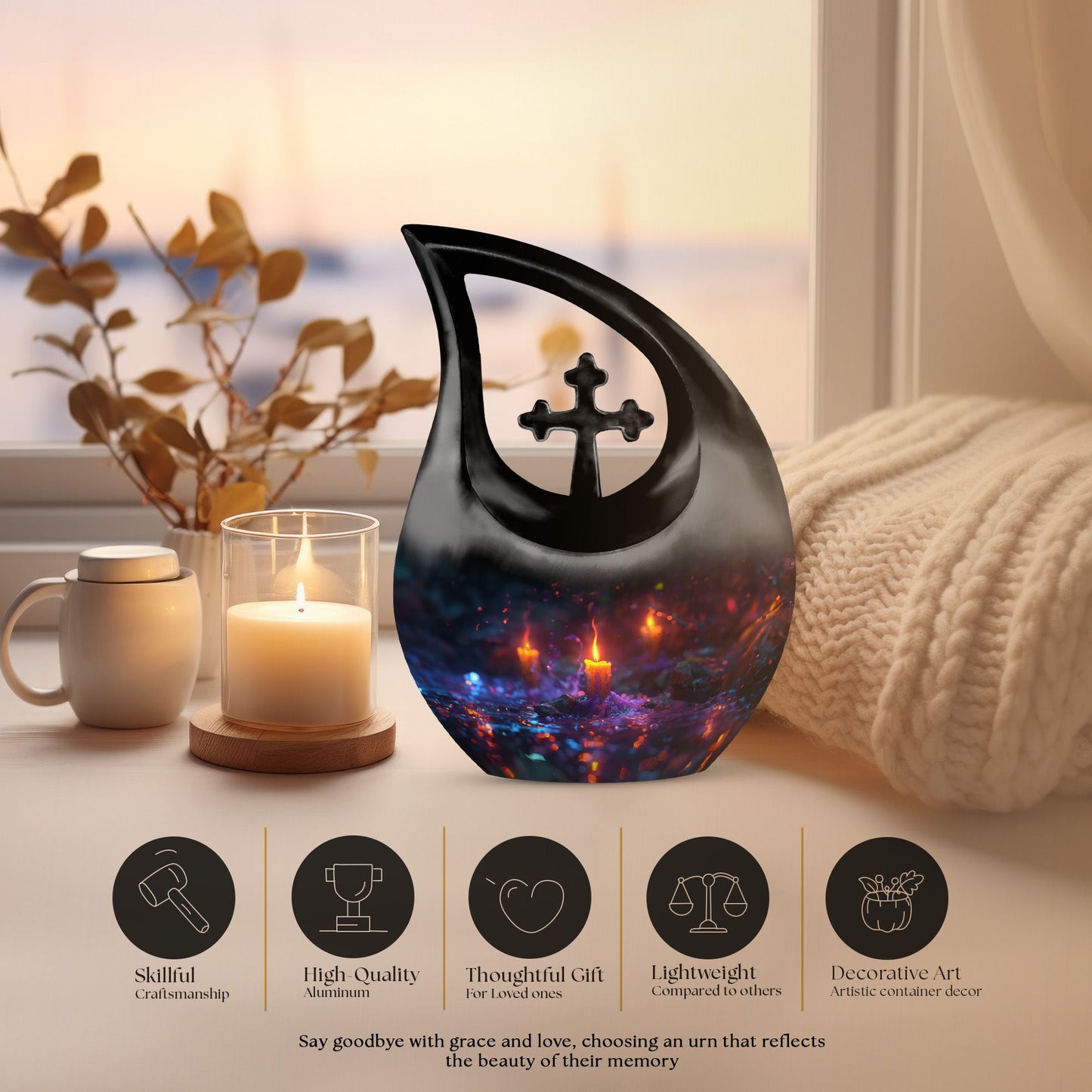 Mystic Glow Urn