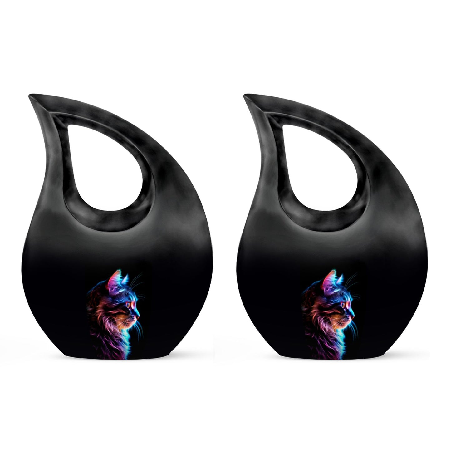 Mystical Neon Urn for ashes