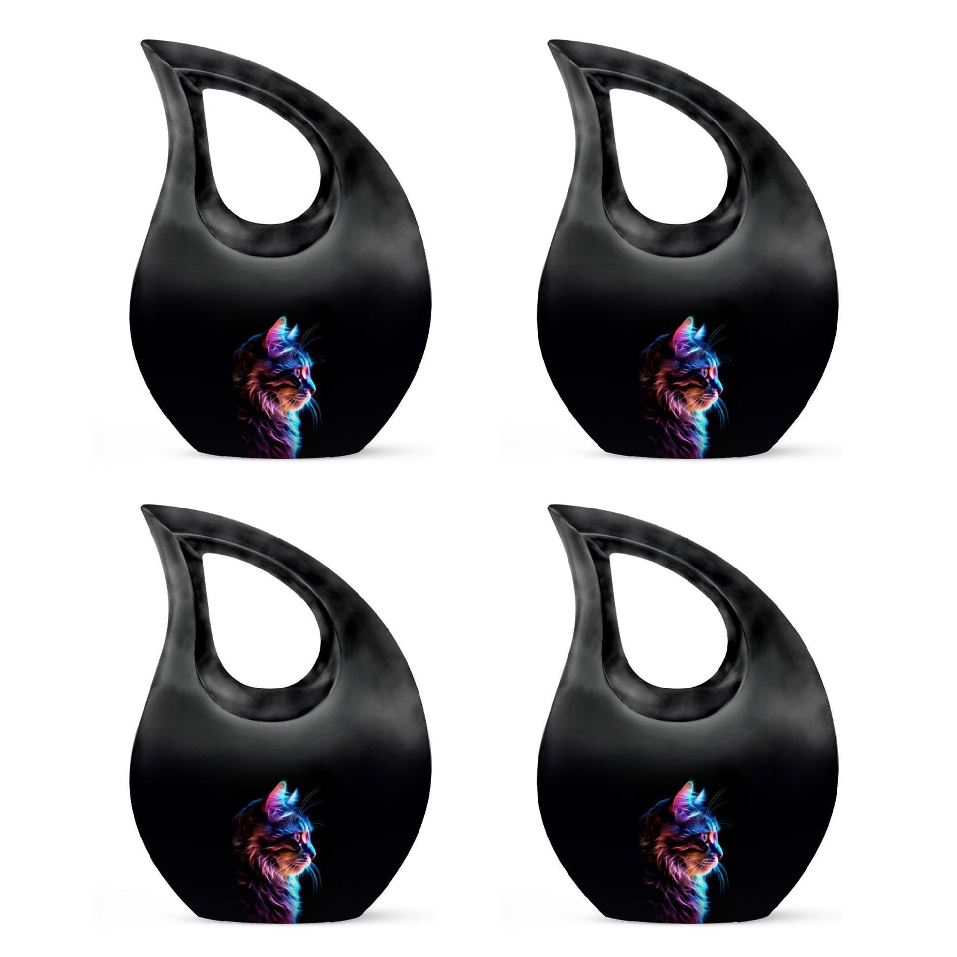 Mystical Neon Urn for ashes