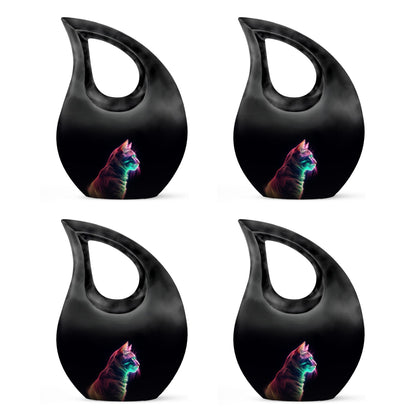 Neon Glow Tabby Urn