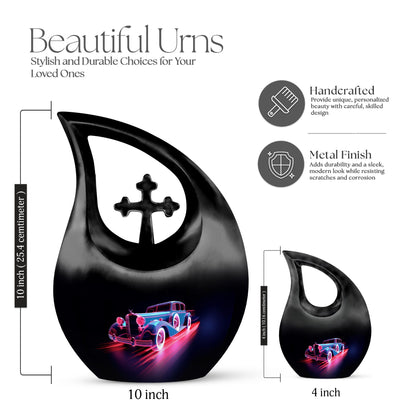 Neon Classic Cruising Urn
