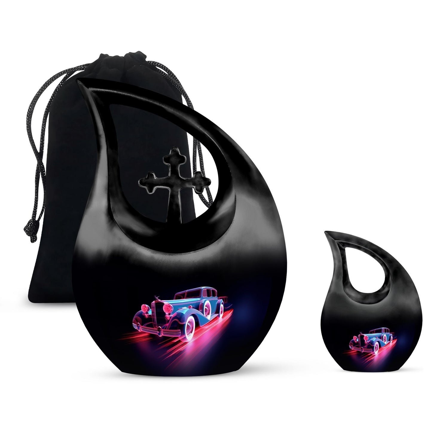 Neon Classic Cruising Urn