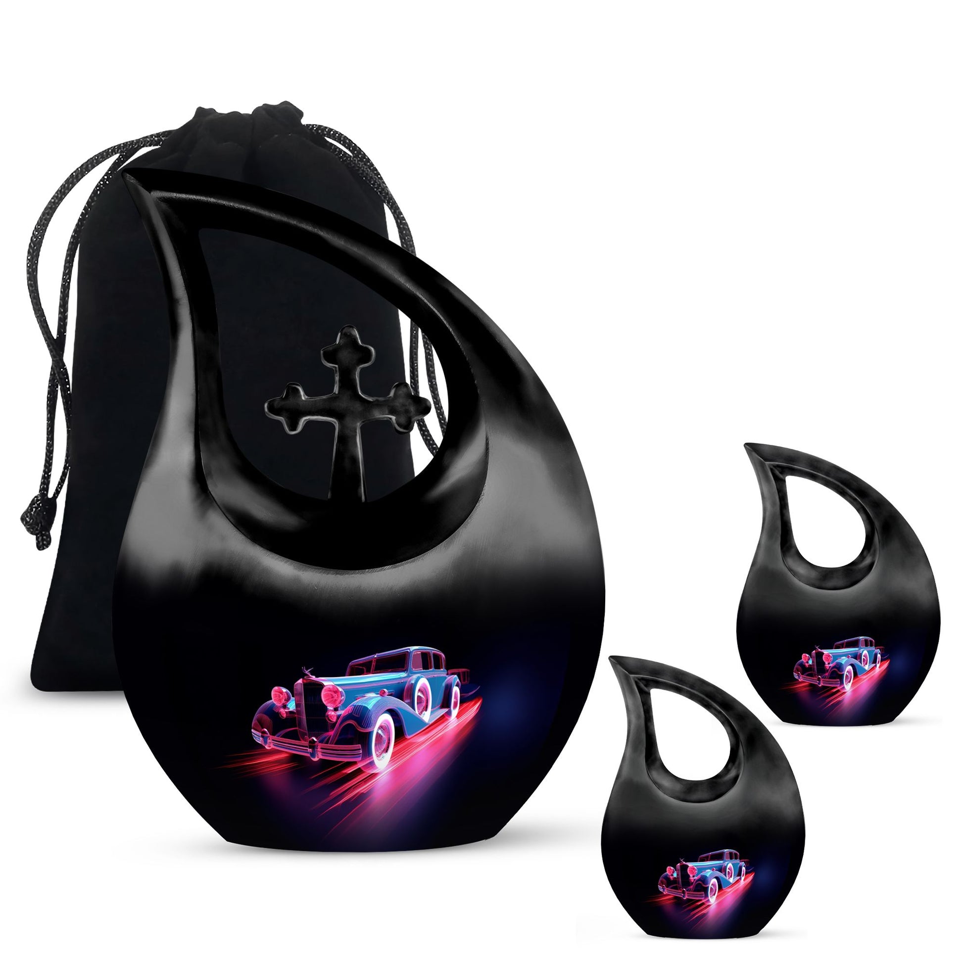 Neon Classic Cruising Urn