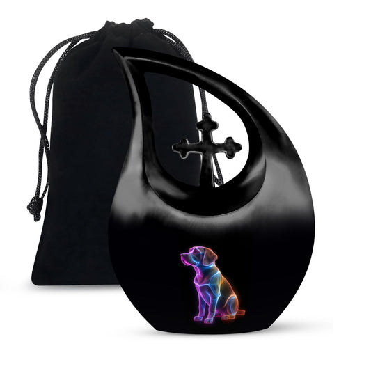Radiant Dog Aura Urn