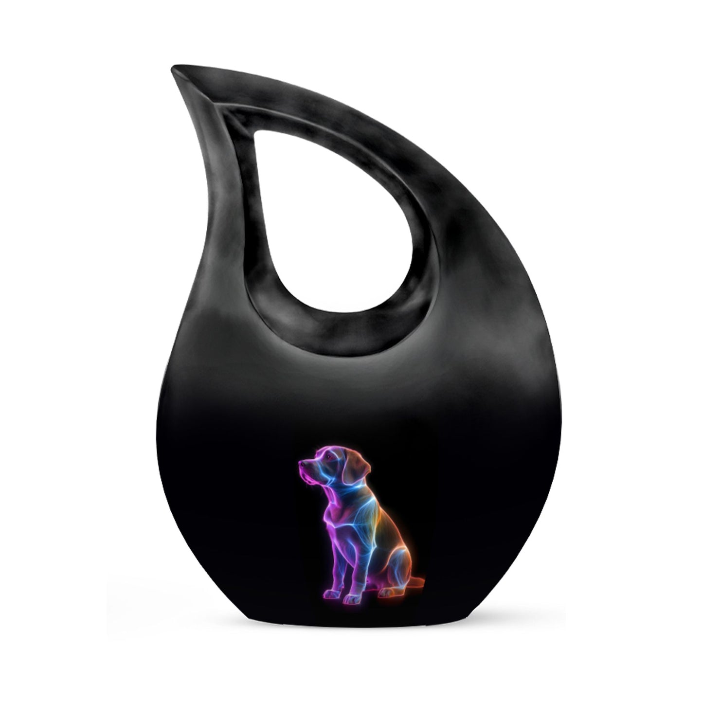 Radiant Dog Aura Urn