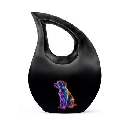 Radiant Dog Aura Urn