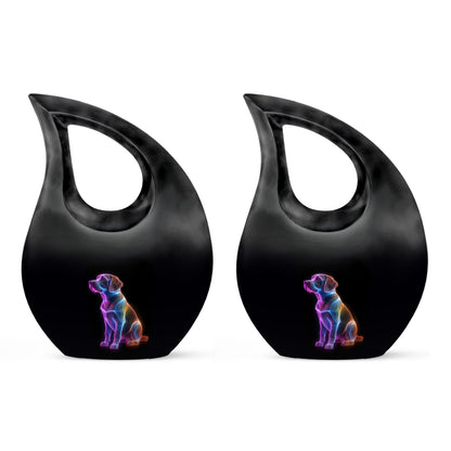 Radiant Dog Aura Urn