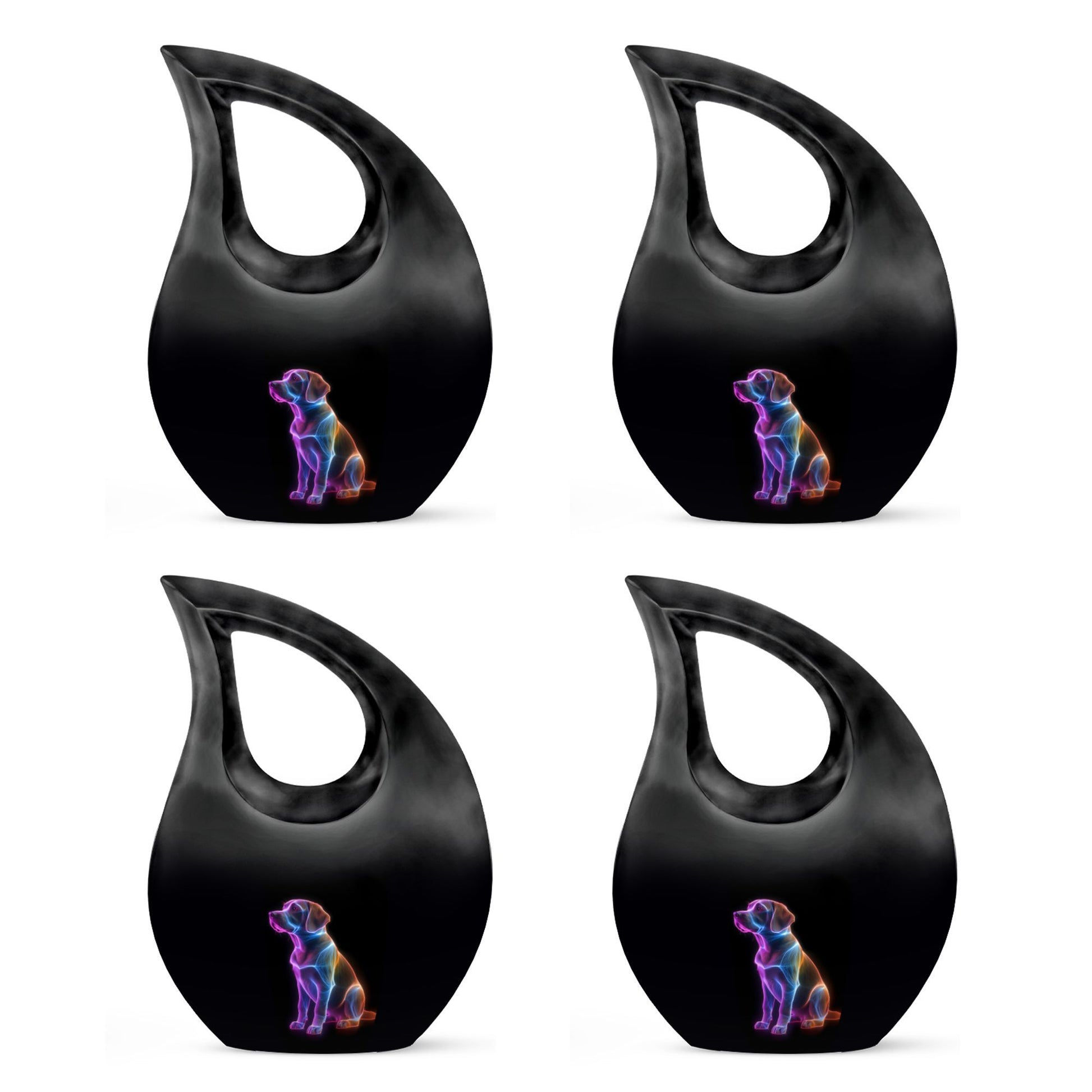Radiant Dog Aura Urn