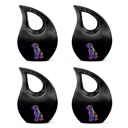 Radiant Dog Aura Urn