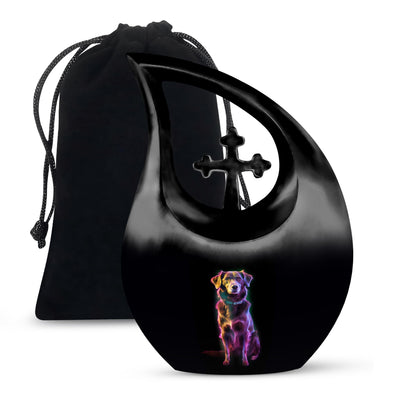 Cosmic Canine Glow Urn
