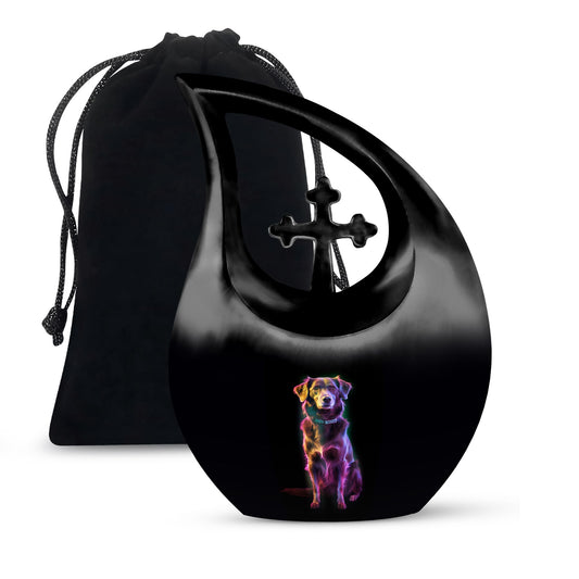 Cosmic Canine Glow Urn