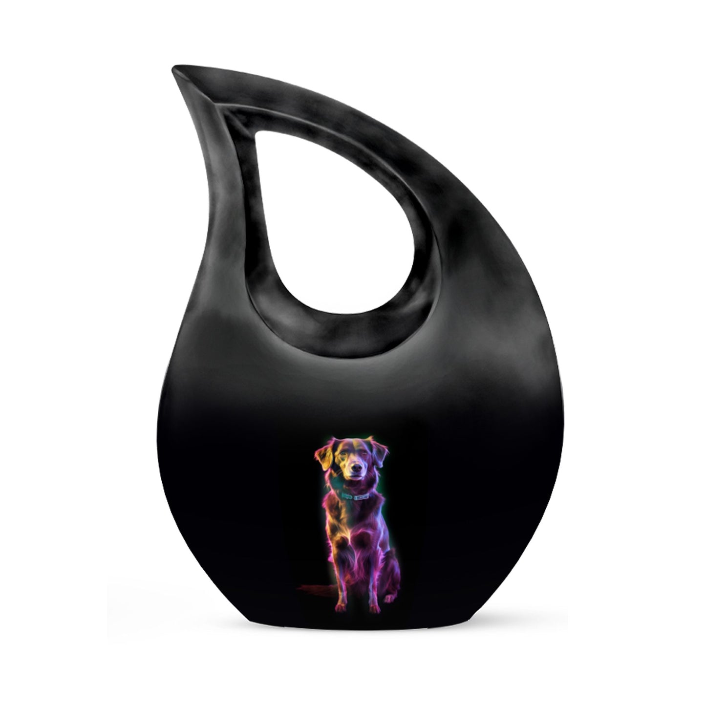 Cosmic Canine Glow Urn