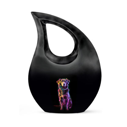 Cosmic Canine Glow Urn