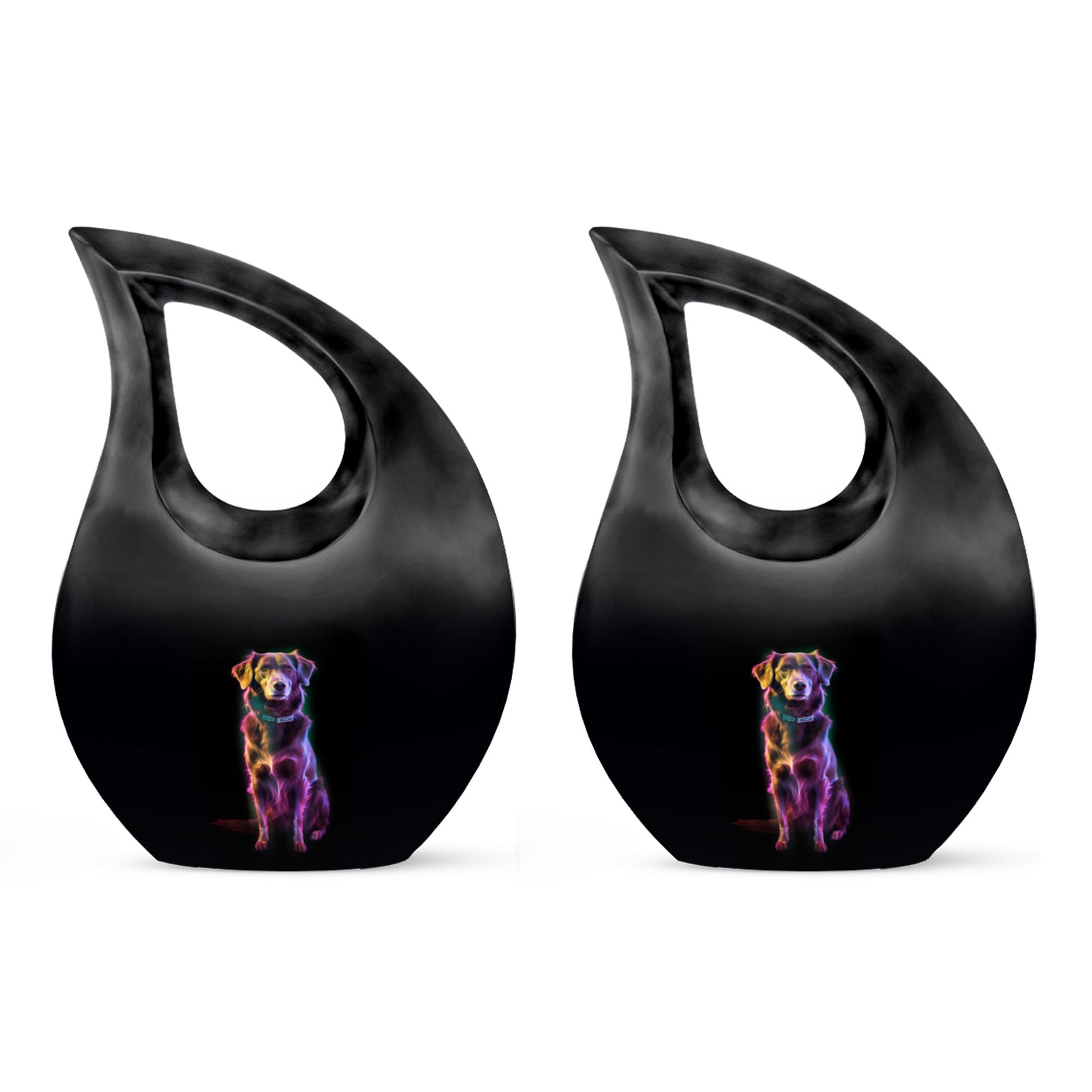 Cosmic Canine Glow Urn