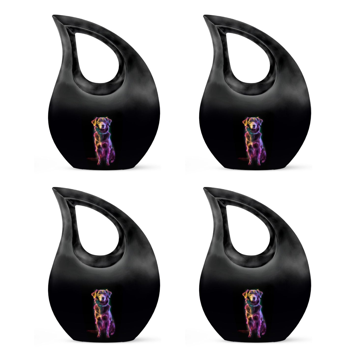 Cosmic Canine Glow Urn
