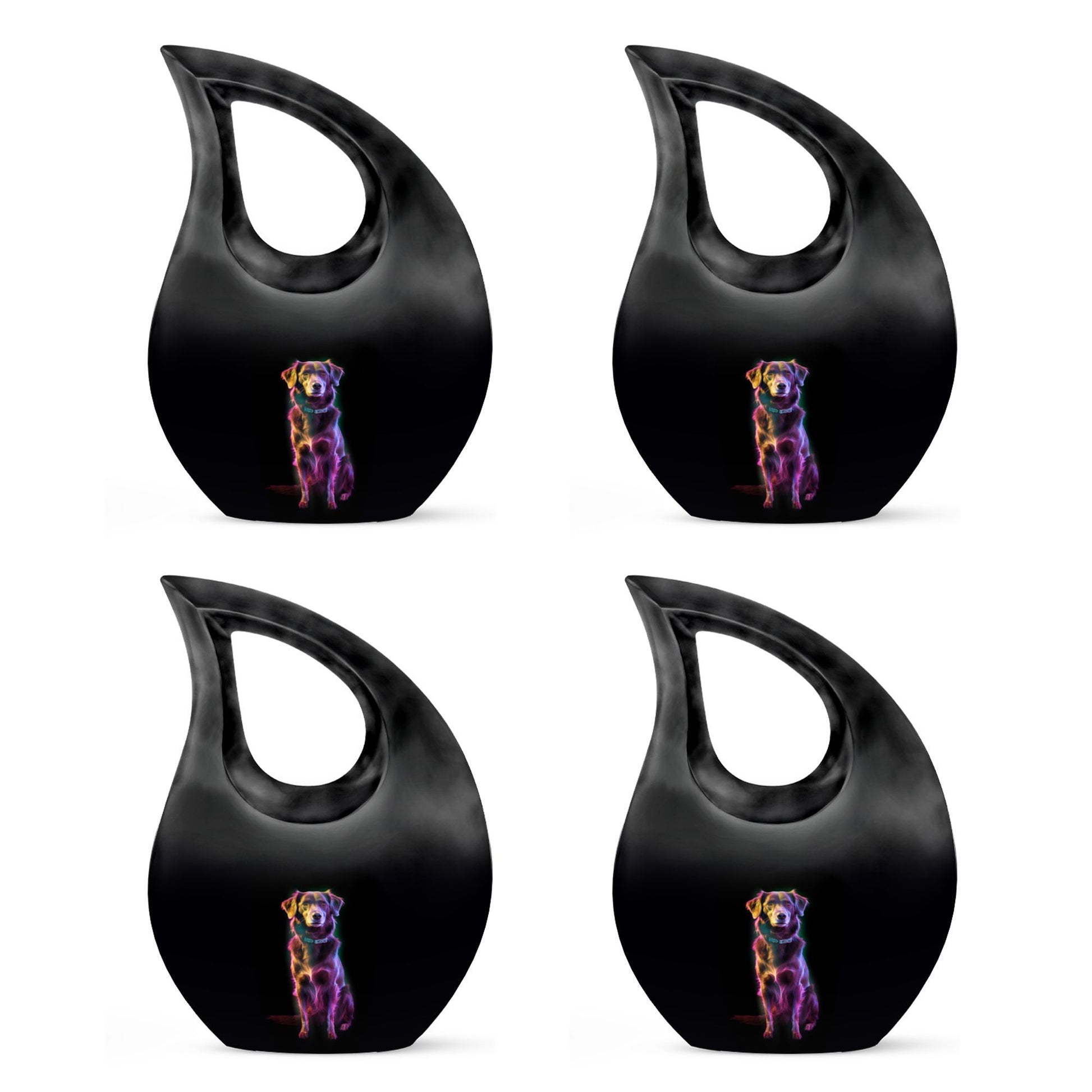 Cosmic Canine Glow Urn