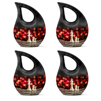 Chess themed Cremation Urn