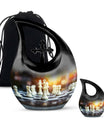 Chess Urn For Ashes For Women Memorial, Funeral Cremation Urn