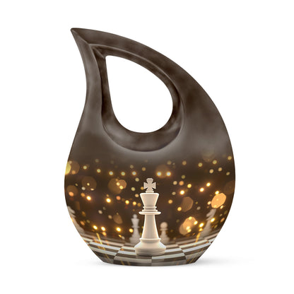 Cross Drop Chess Urn