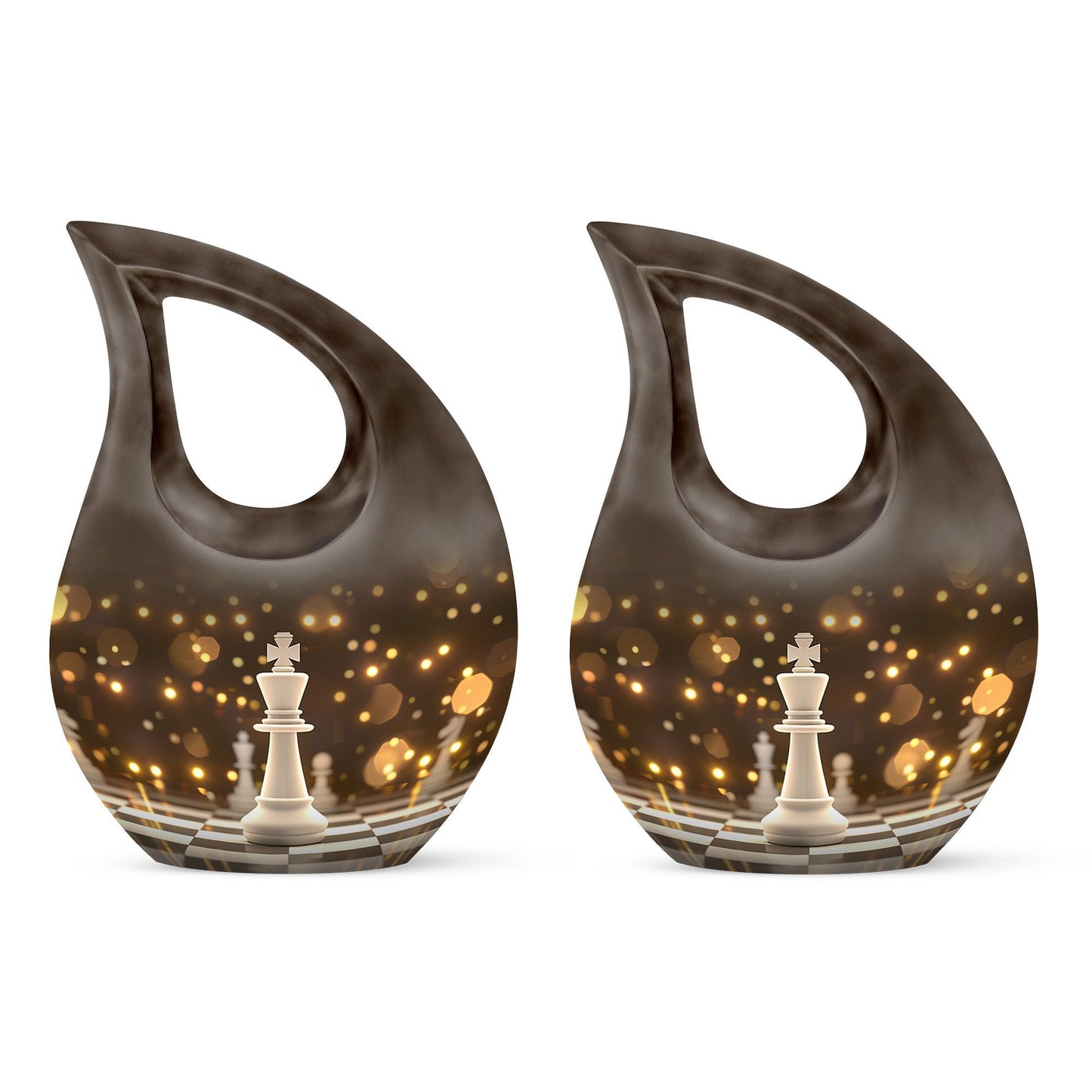 Cross Drop Chess Urn