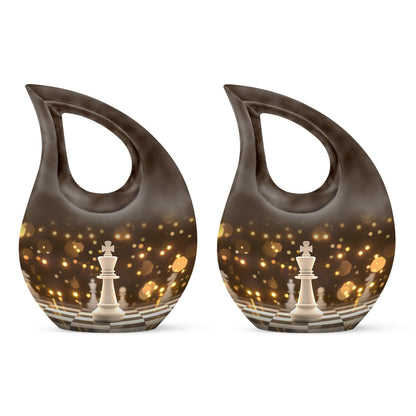 Cross Drop Chess Urn