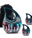 Chess-themed Cross Drop Memorial Urn