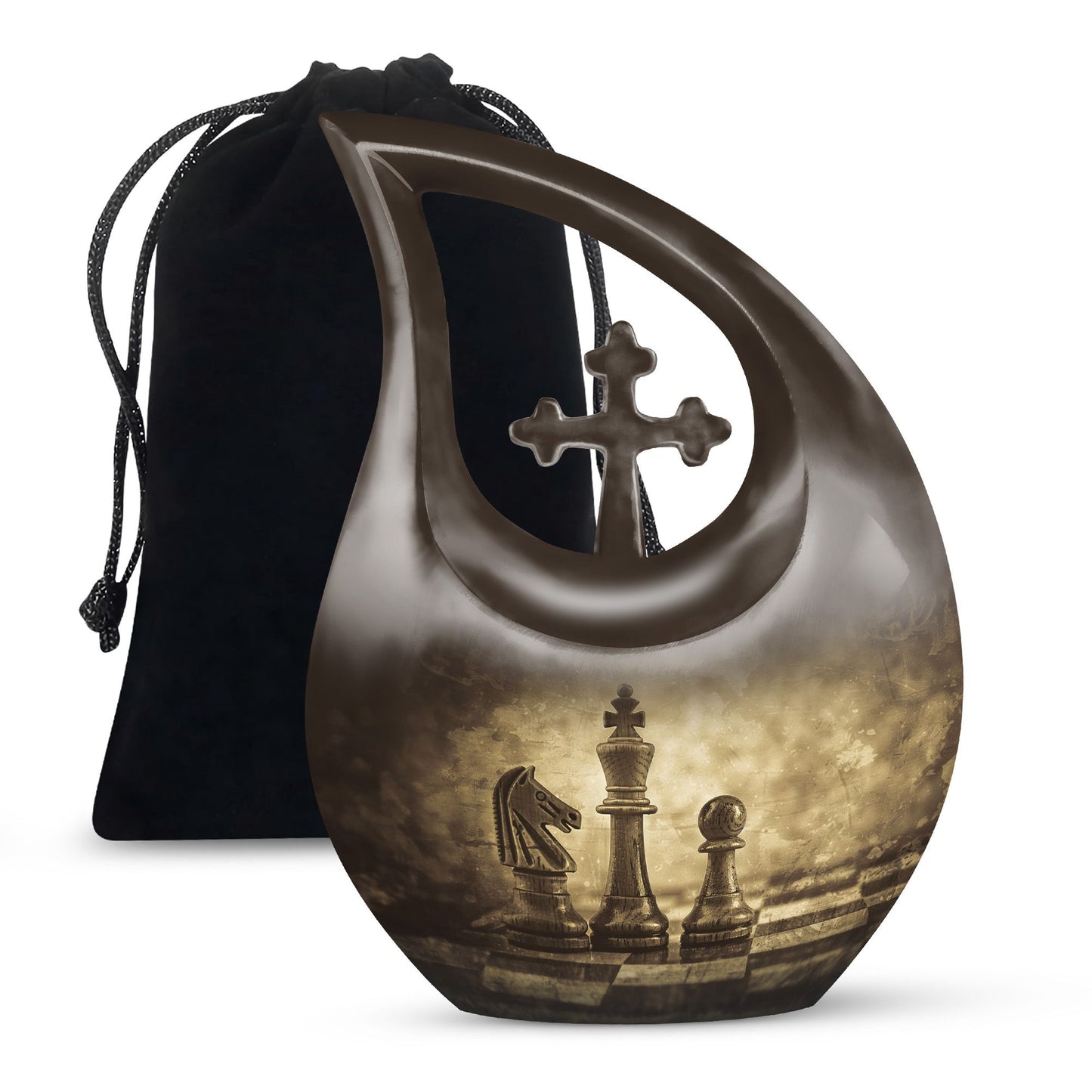 Chess Urn for Human Ashes