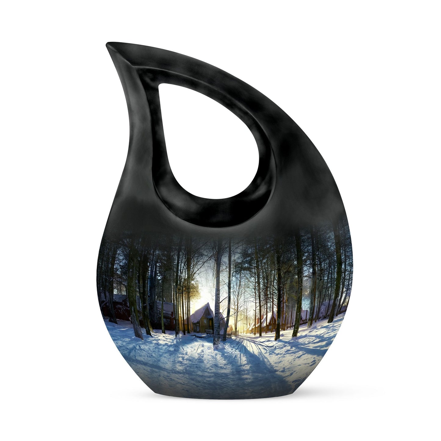 Snowflakes Urn