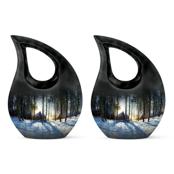 Small Urn Set of 2 -3