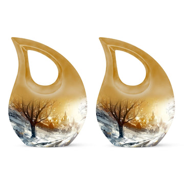 Small Urn Set of 2 -3