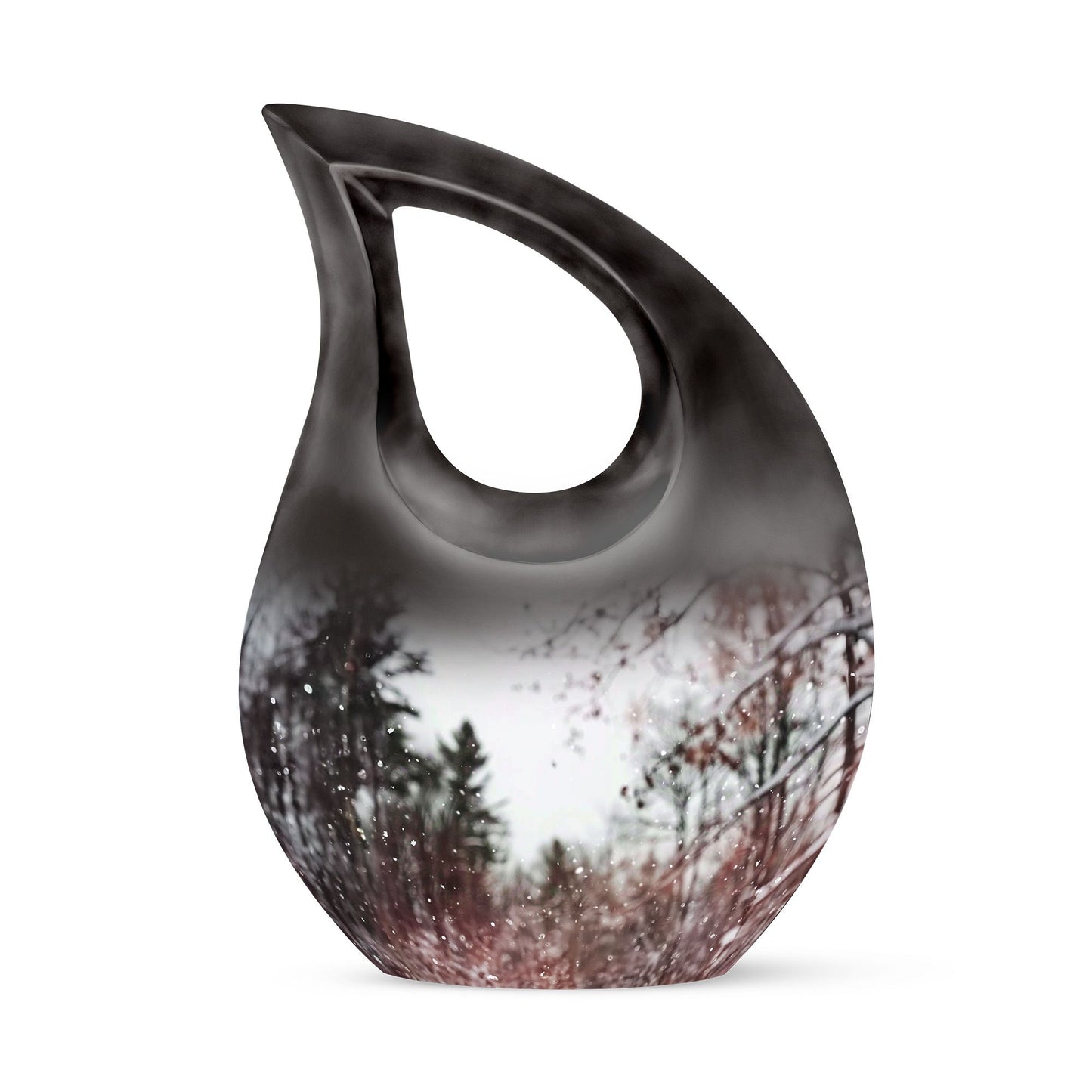 Snowflakes urn
