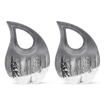 Small Urn Set of 2 -3