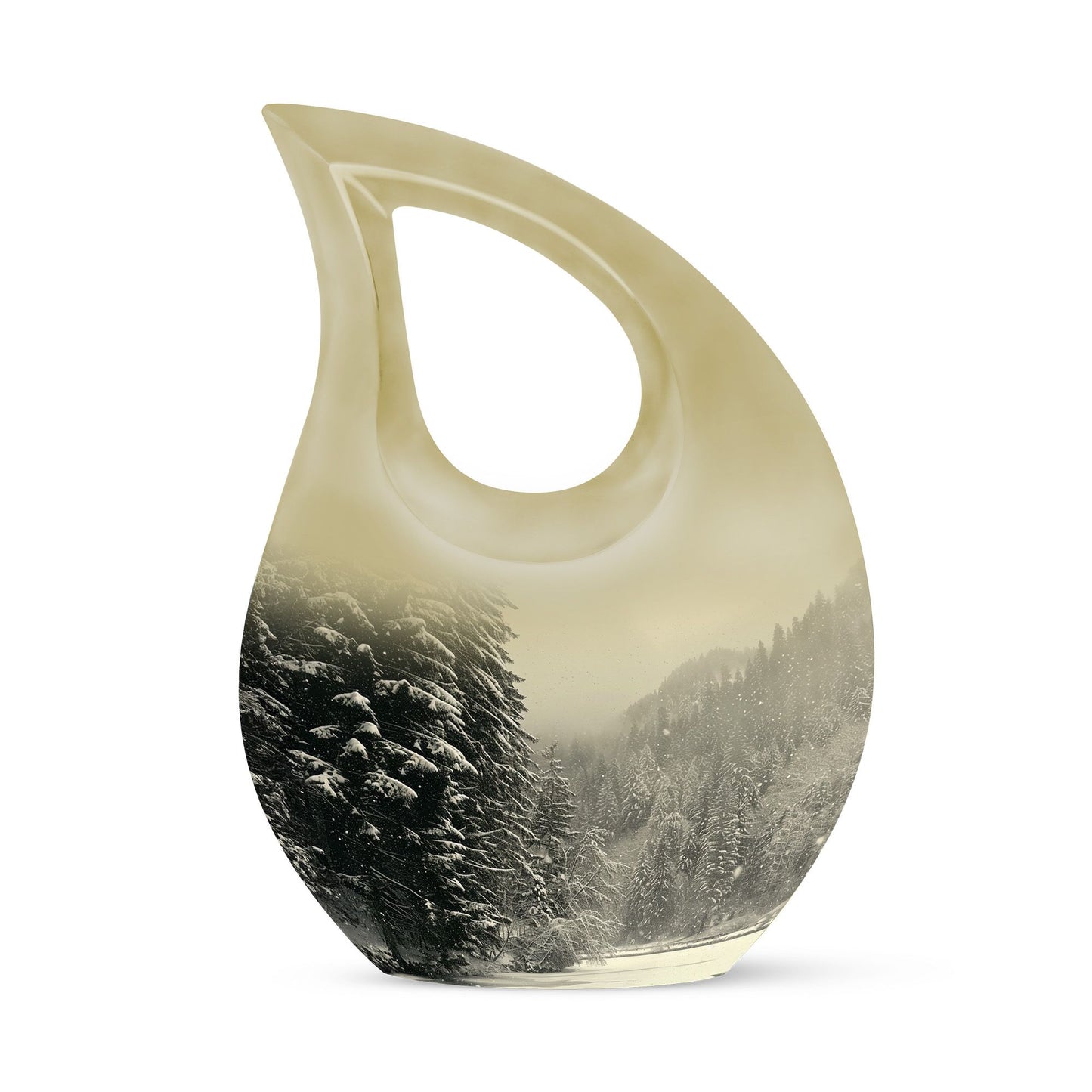 Snowflakes Urn 
