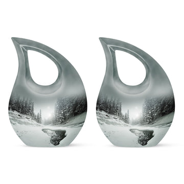 Small Urn Set of 2 -3