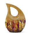 Stained Glass Cremation Urns Memorial, Funeral Shape Urn