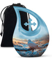 Dove Urns For Ash Memorial, Funeral Shape Urn